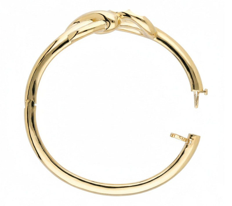 Tiffany Kay Studio 14K Gold Clad Classic Slip Knot Bangle — View 2