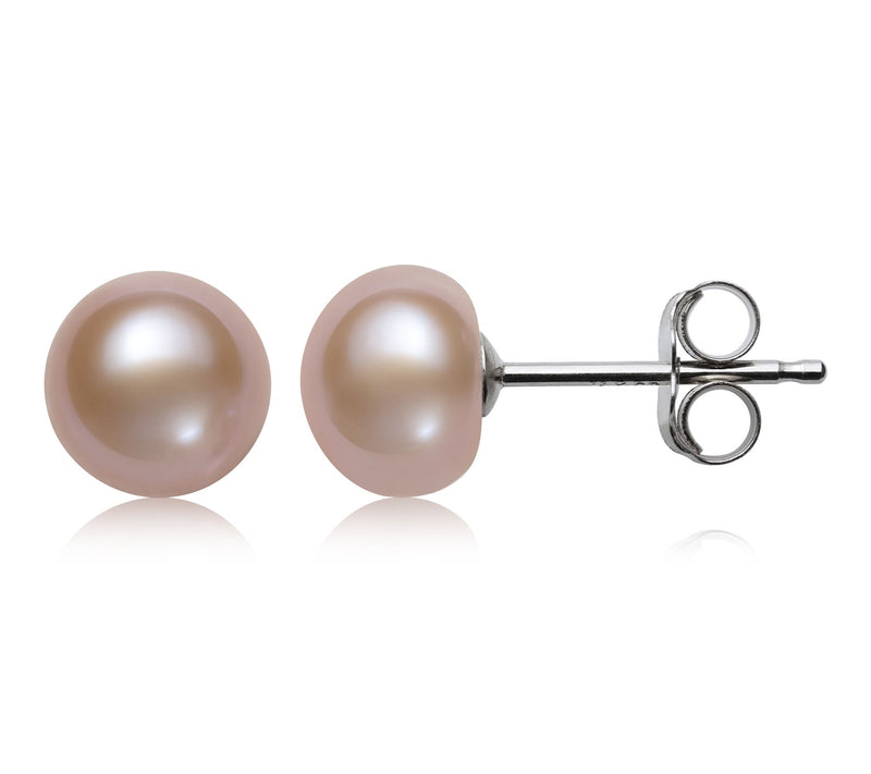 Amour De Pearl 7-8mm Cultured Pearl Stud Earrings, Sterling — View 7