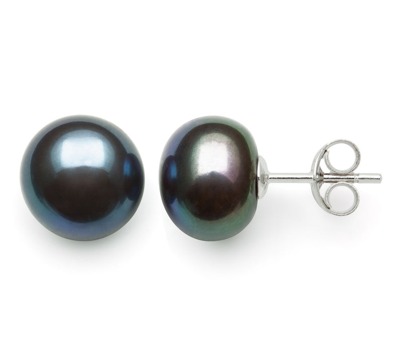 Amour De Pearl 9-10mm Cultured Pearl Stud Earrings, Sterling — View 6
