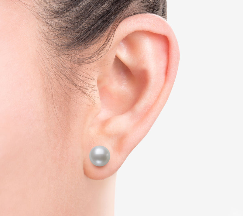 Amour De Pearl 6-7mm Cultured Pearl Stud Earrings, Sterling — View 2