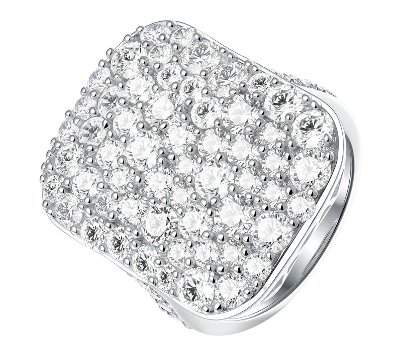 Jen by Jennifer Miller Lab Grown Diamond Bold Ring, Sterling — View 5