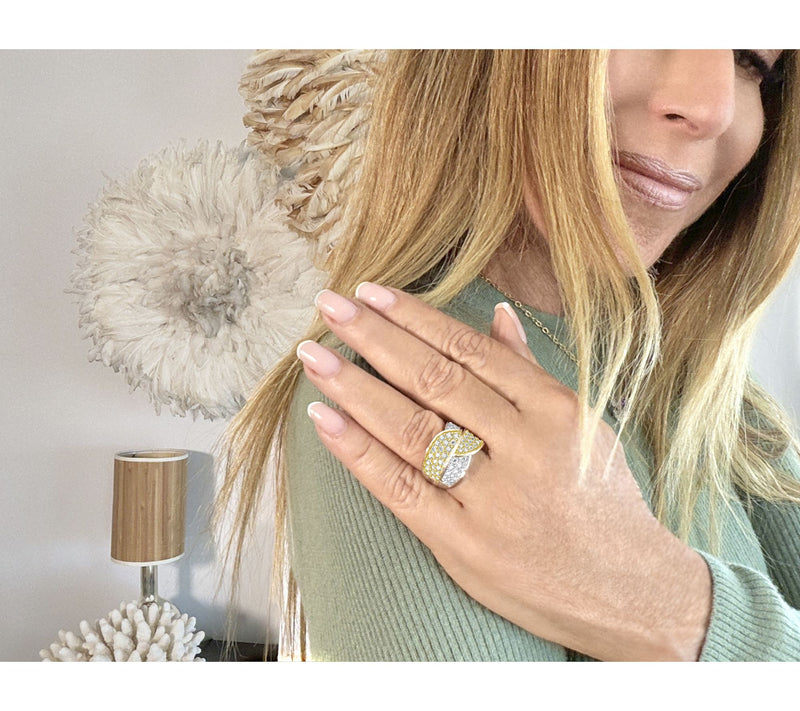 Jen by Jennifer Miller Lab Grown Diamond Wrap Ring, Sterling — View 4