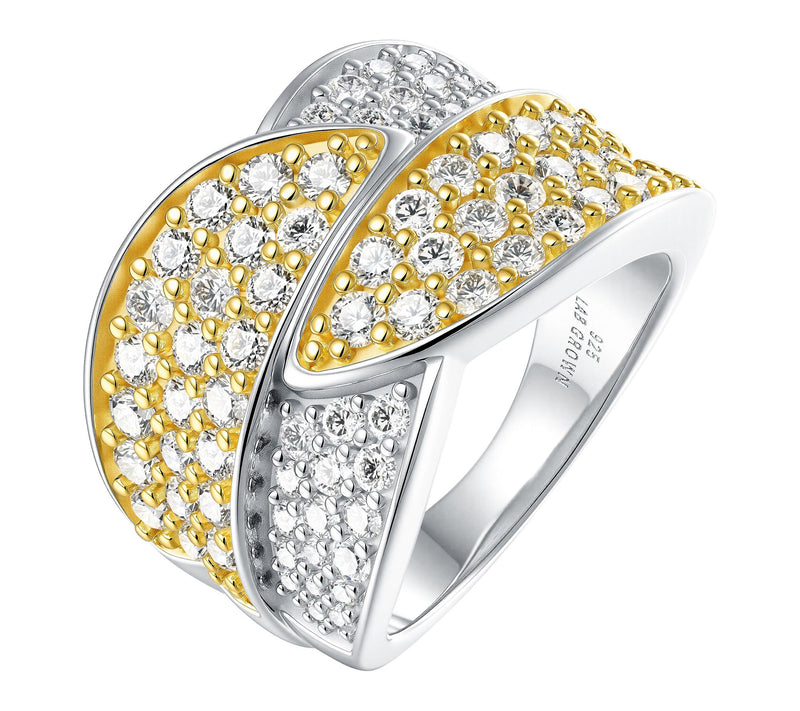 Jen by Jennifer Miller Lab Grown Diamond Wrap Ring, Sterling — Main view