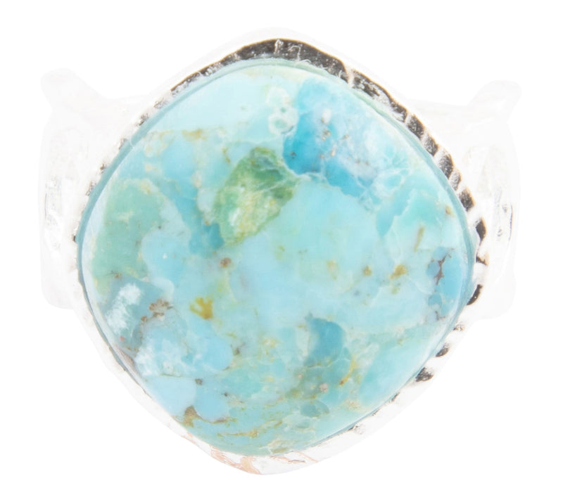 Barse Artisan Crafted Hypnosis Blue Turquoise Ring — View 6
