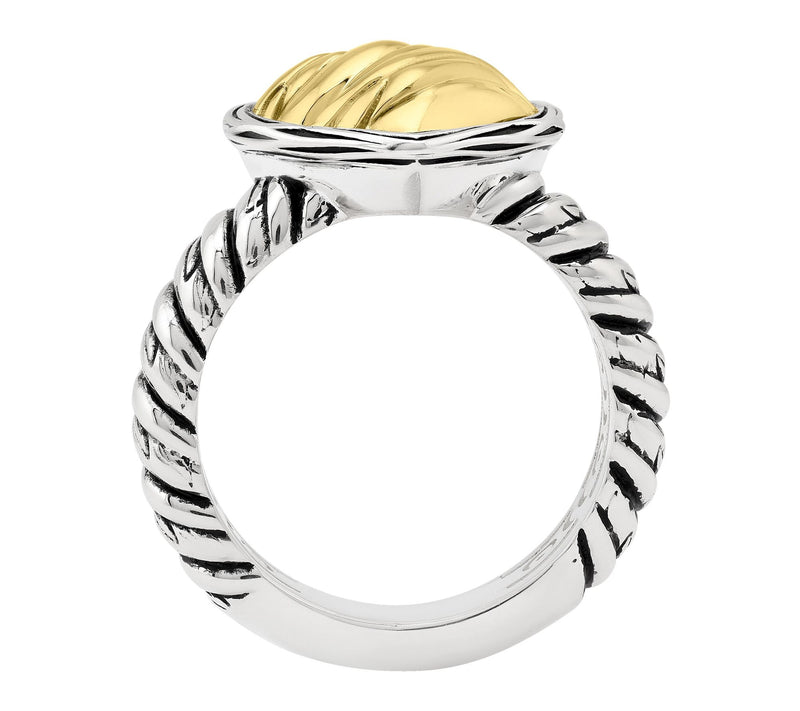 Christian James by Scott Grimes Ripple Heart Ring, Sterling — View 4