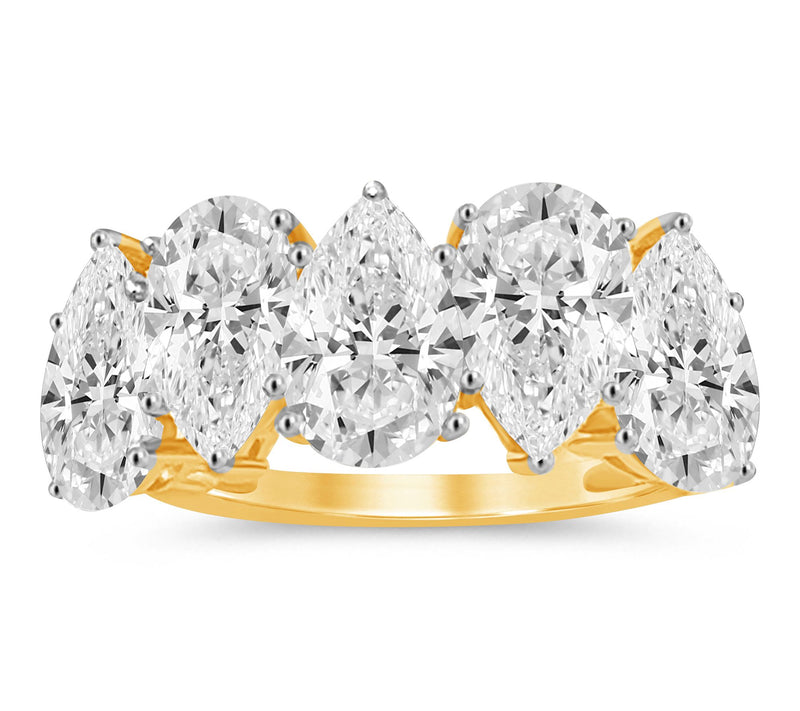 Fire Light 2.00 cttw Lab Grown Diamond Ring, 10K Gold — View 2