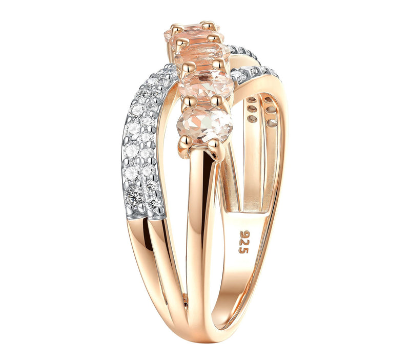 Affinity Gems Cascading Gemstone Ring, SterlingSilver — View 6