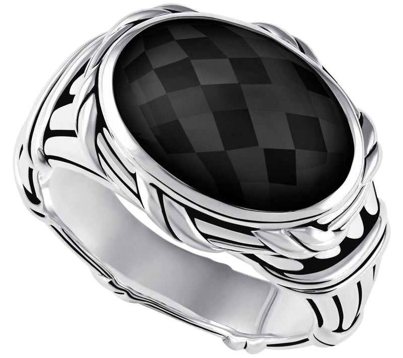Peter Thomas Roth Sterling Onyx Statement Ring — Main view