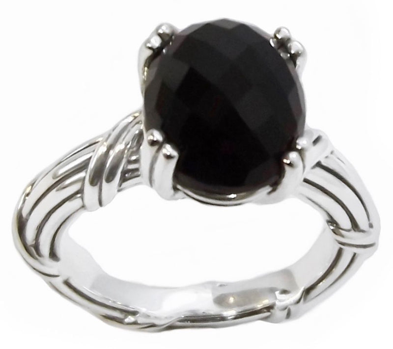 Peter Thomas Roth Sterling 4.80 ct Oval O nyx Ring — Main view