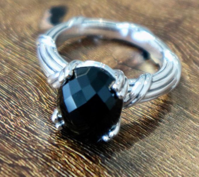 Peter Thomas Roth Sterling 4.80 ct Oval O nyx Ring — View 3