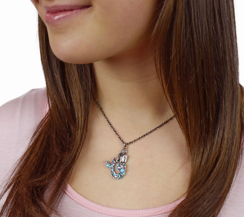 Anne Koplik Mermaid Pendant w/ Chain — View 2
