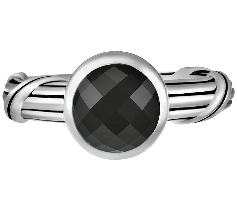 Peter Thomas Roth Fantasies Sterling Onyx Ring — View 2