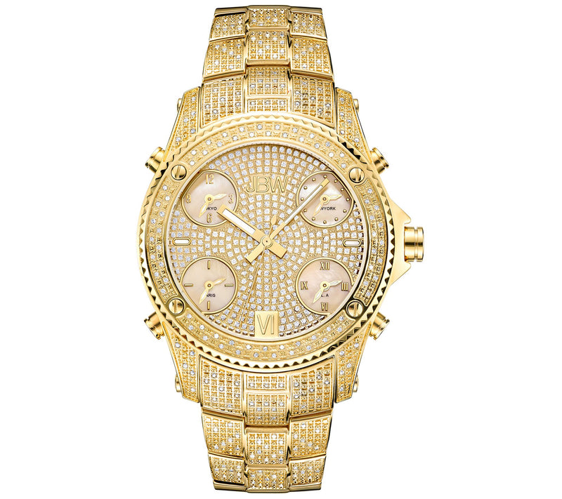 JBW Men's Jet Setter 2.30 cttw Diamond Watch — Main view