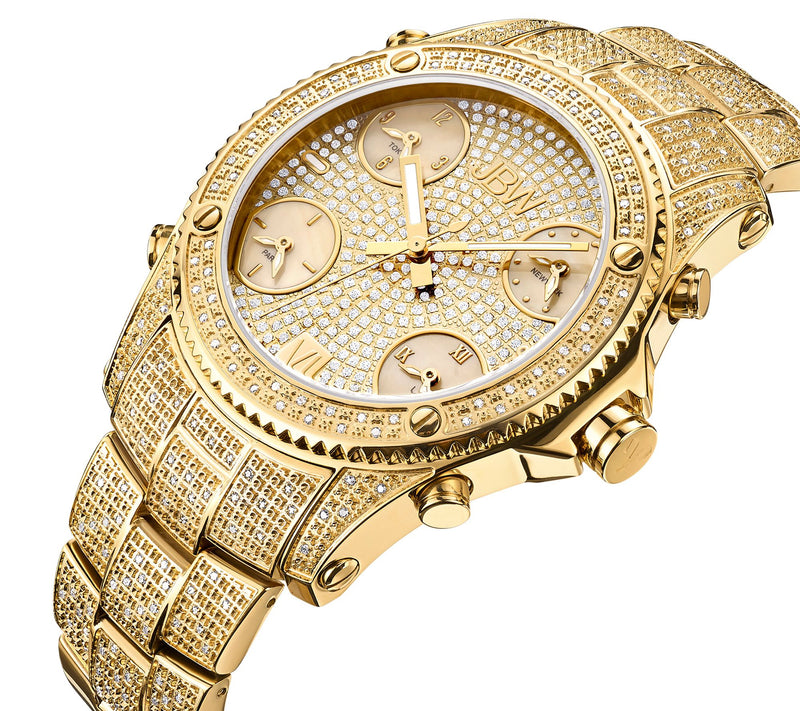 JBW Men's Jet Setter 2.30 cttw Diamond Watch — View 2