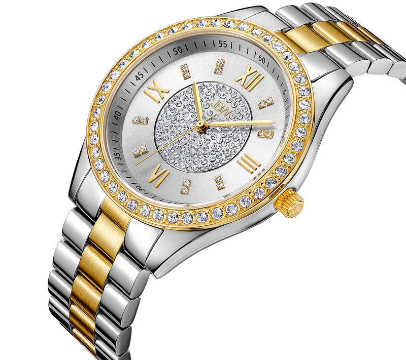 JBW Women's Diamond Two-Tone Stainless Watch — View 2