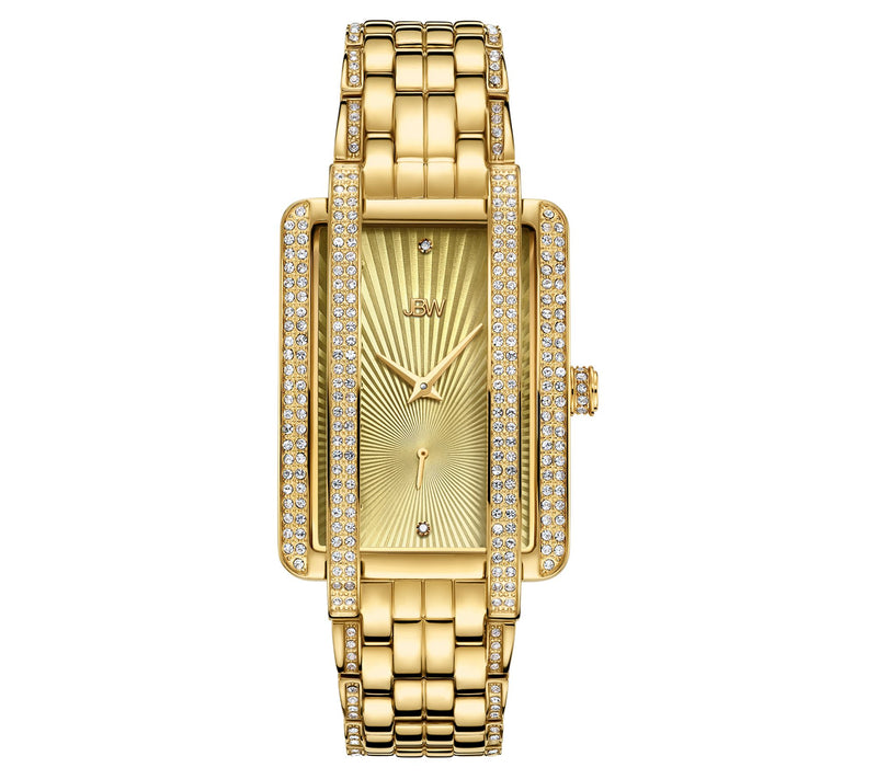 JBW Women's Mink 1/10 cttw Diamond 18K Gold-Plated Watch — Main view