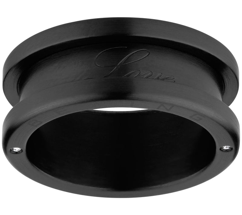 Bering Black & Stainless Interchangeable Ring Set — View 2