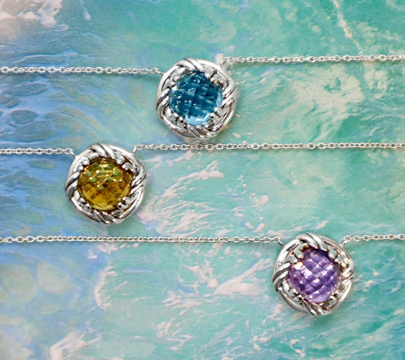 Peter Thomas Roth Sterling Silver Fantasies Gemstone Necklace — View 9