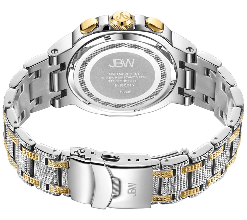 JBW Men's Heist 1/7 cttw DiamondTwo-Tone Watch — View 3