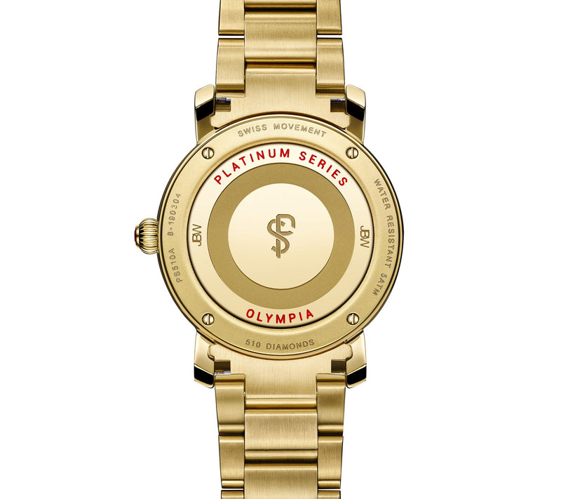 JBW Women's Olympia Platinum Series 2.55 cttw Diamond Watch — View 3