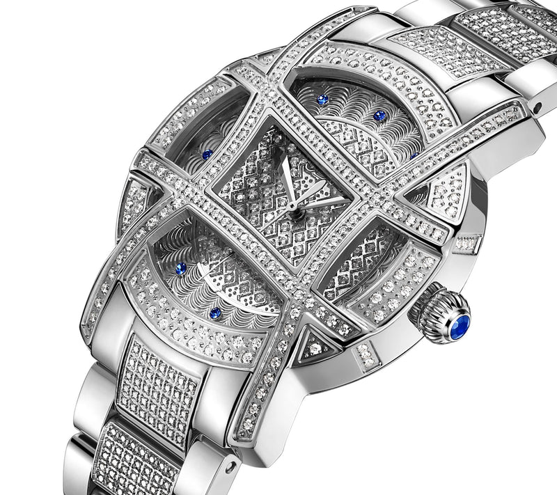 JBW Women's Olympia Platinum Series 2.55 cttw Diamond Watch — View 2
