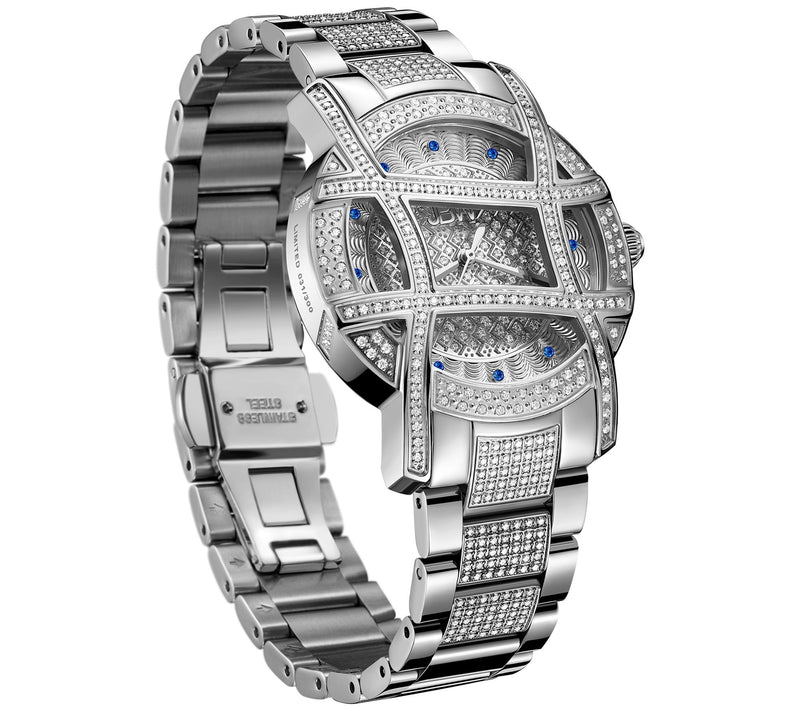 JBW Women's Olympia Platinum Series 2.55 cttw Diamond Watch — View 5