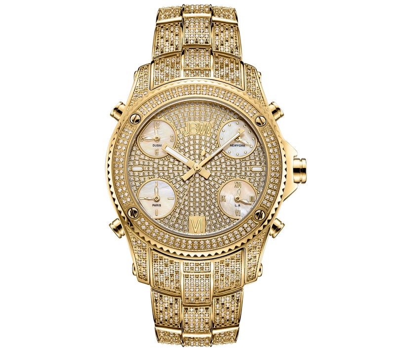 JBW Men's Jet Setter Platinum Series 2.75 ctt wDiamond Watch — Main view