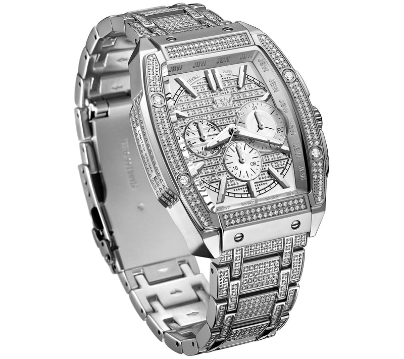 JBW Men's Echelon Platinum Series 2.85 cttw D i amond Watch — View 5