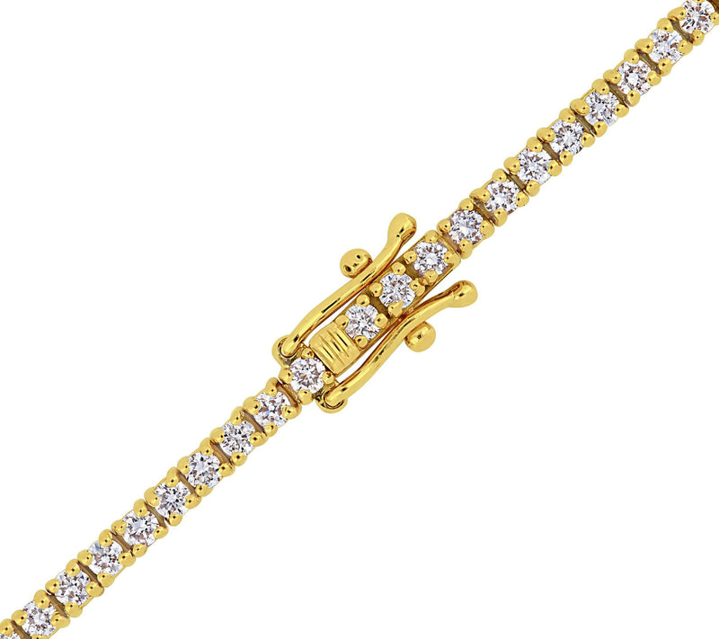 Bellini 14K 0.65 cttw Sapphire & 1.70 cttw Diamond Bracelet — View 2