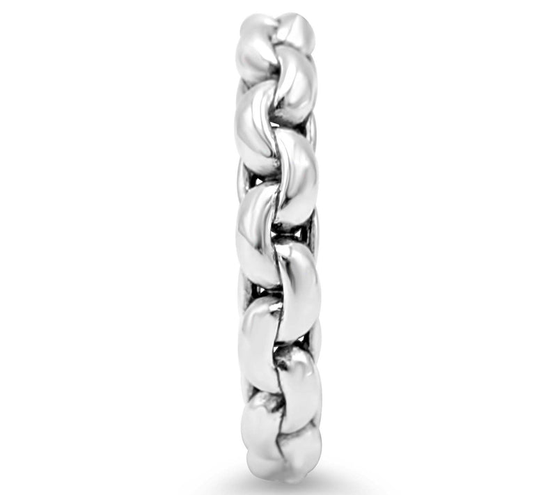 Tiffany Kay Studio Sterling Silver Purl Knit Ring — View 2