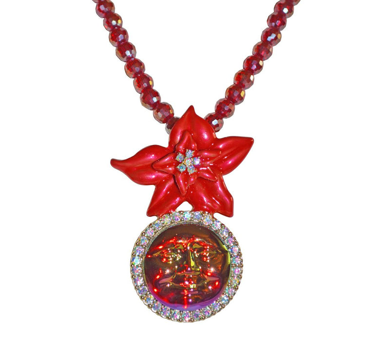 Kirks Folly Poinsettia Seaview Water Moon Necklace — View 6