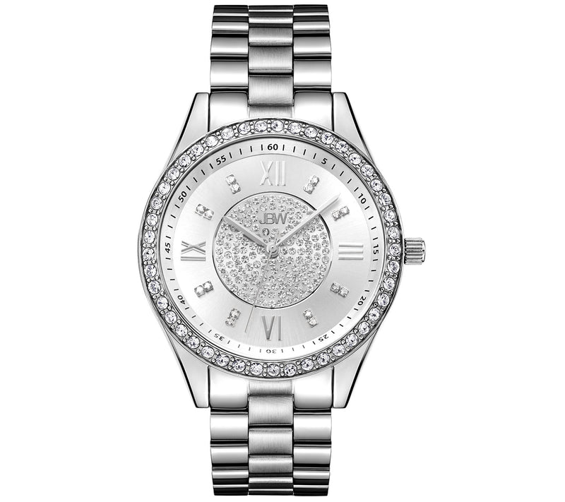 JBW Women's Mondrian 1/7 cttw Diamond StainlessWatch Set — View 2