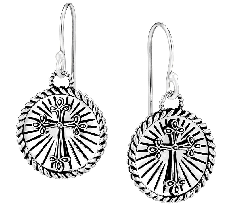 JAI Sterling Silver Charm Earrings — Main view