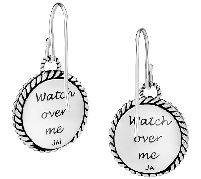 JAI Sterling Silver Charm Earrings — View 2