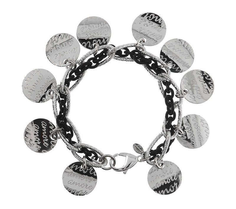 Steel By Design Amore Charm Bracelet — Main view