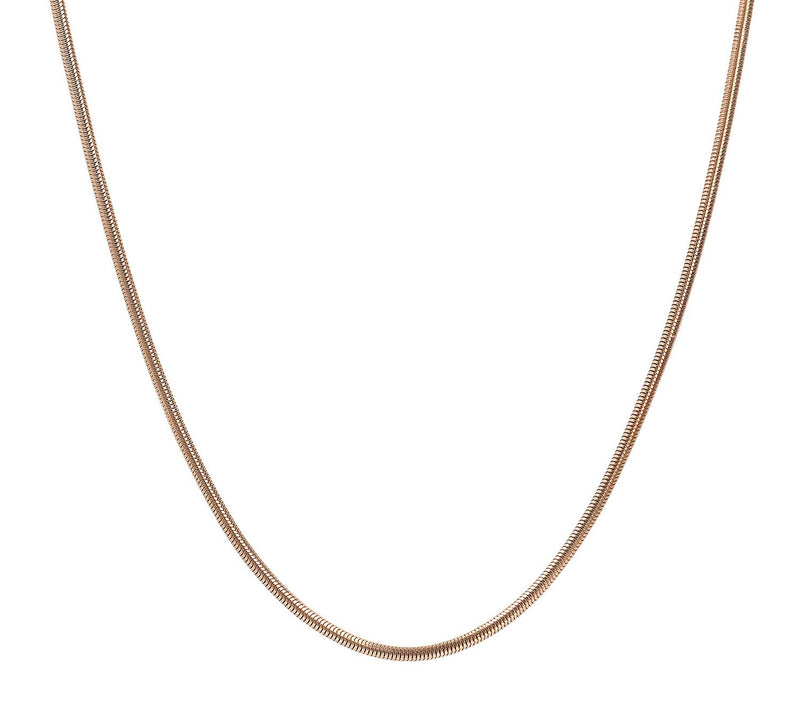 Steel By Design 24" Adjustable Snake Chain Necklace — View 3
