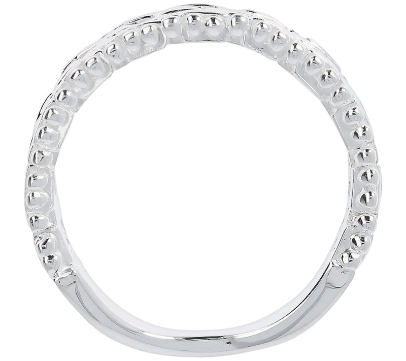 UltraFine Silver Riccio Band Ring — View 3