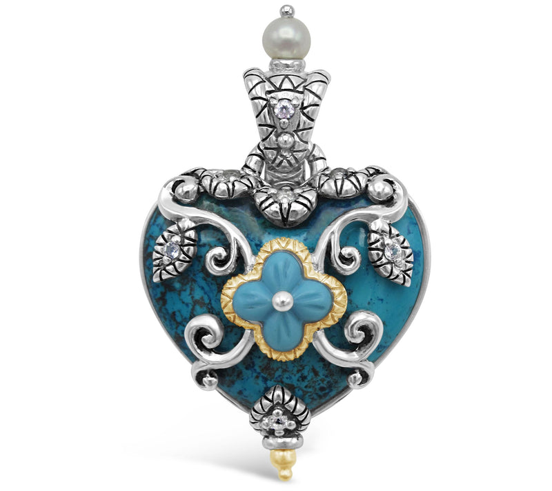 Barbara Bixby S terling Silver & 18K Gold Gems to ne Enhancer — Main view