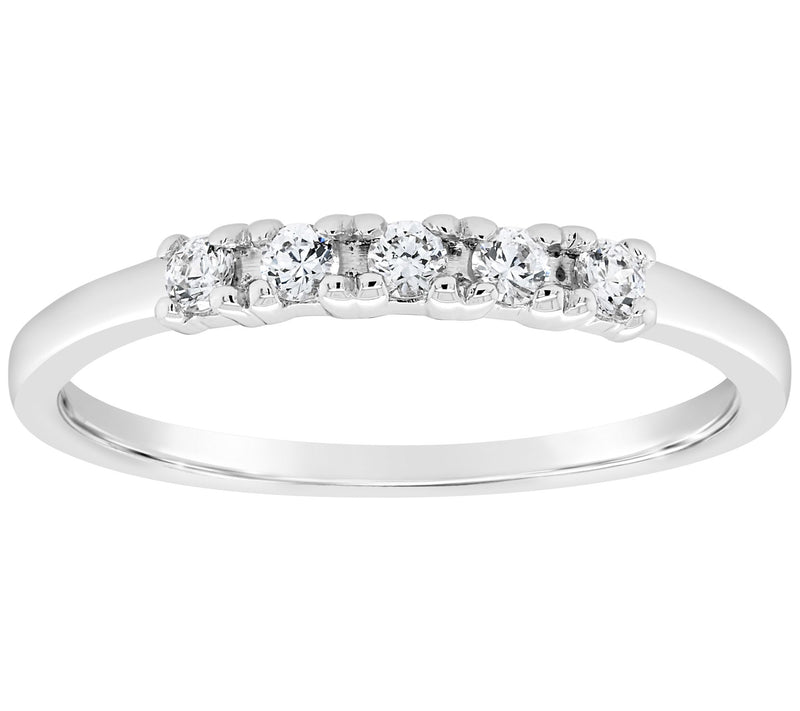 Affinity 1/6 cttw Diamond Band Ring, 14K Gold — Main view