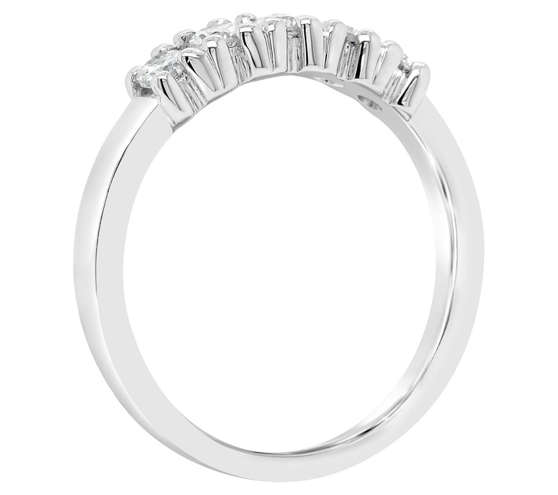 Affinity 1/3 cttw Diamond Band Ring, 14K Gold — View 6