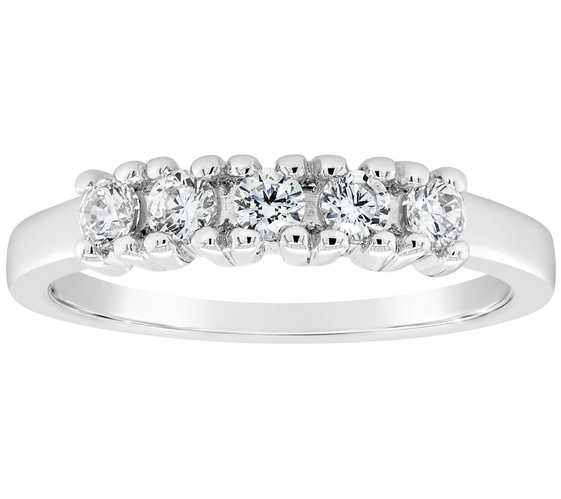 Affinity 1/3 cttw Diamond Band Ring, 14K Gold — Main view