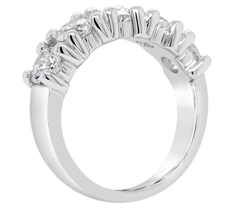 Affinity 1.95 cttw 5-Stone Diamond Band Ring, 1K — View 6