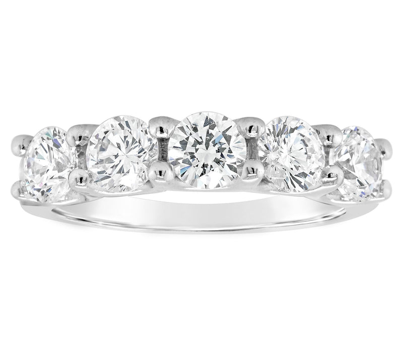 Affinity 14K Gold 1.95 cttw Round Diamond B andRing — Main view
