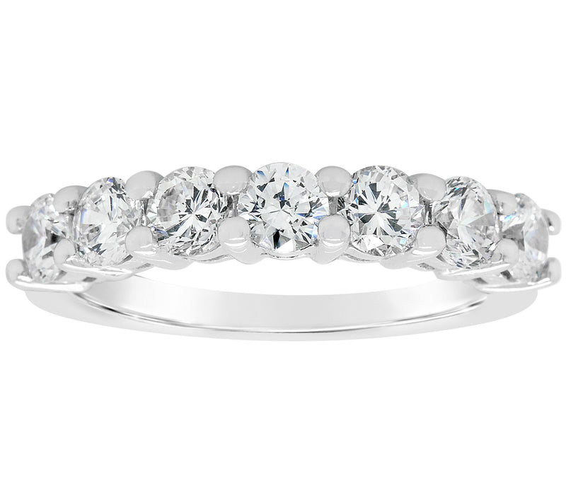 Affinity 14K Gold 1.35 cttw Round Diamond Band Ring — View 3