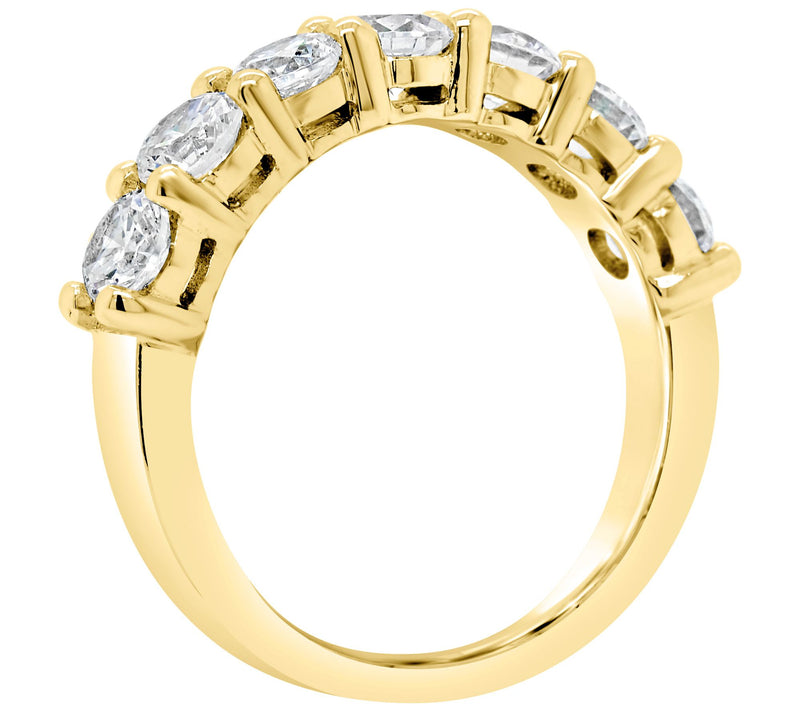 Affinity 14K Gold 1.70 cttw Round Diamond B andRing — View 6
