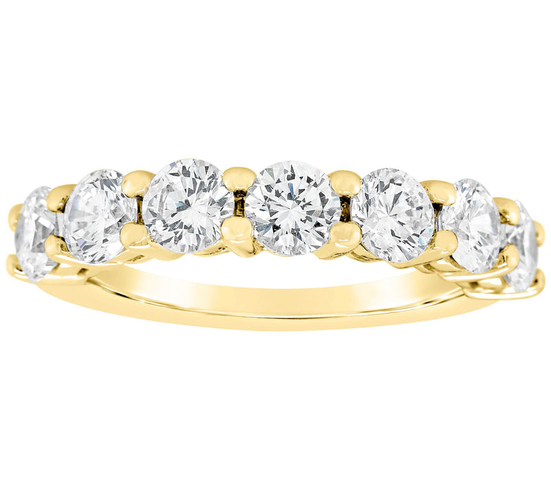 Affinity 14K 2.05 cttw Round Diamond Band Ring — View 5