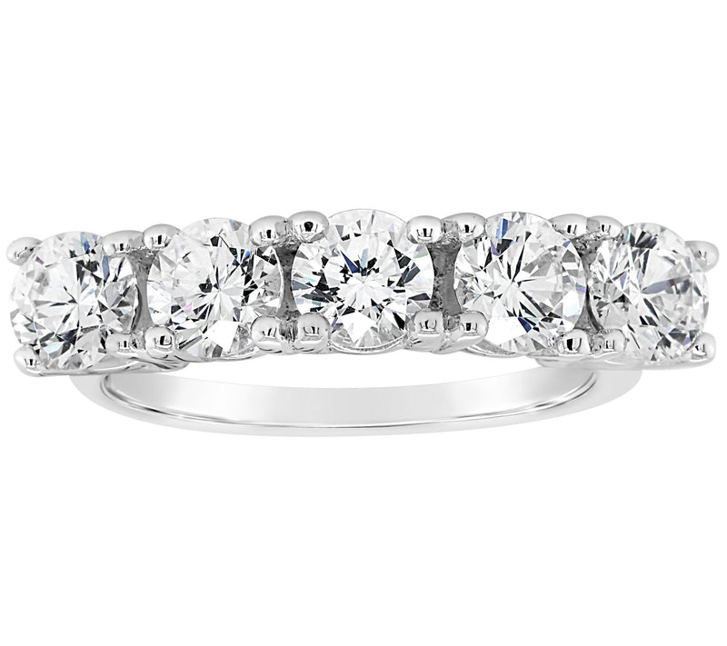 Affinity 14K Gold 1.95 cttw 5-Stone Diamond Band Ring — View 3