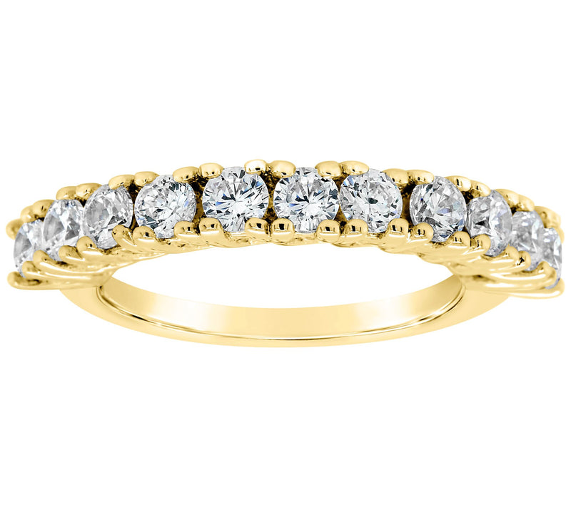 Affinity 14K Gold 9/10 cttw Diamond Ring — View 5