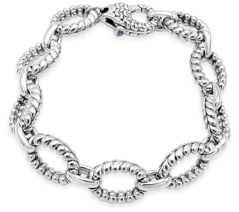 Tiffany Kay Sterling Silver Herringbone Link Bracelet — Main view