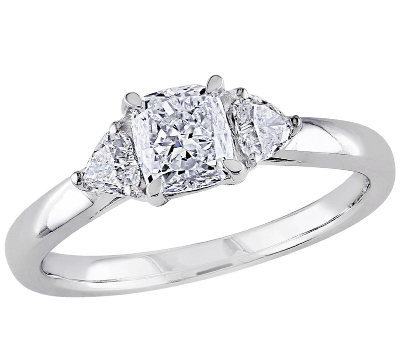 Affinity 14K 0.95 cttw Diamond 3-Stone Ring — Main view